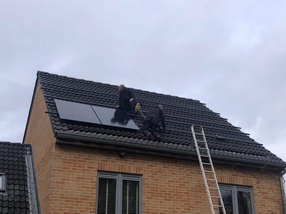 Pose de panneaux solaires Bati et Voltige